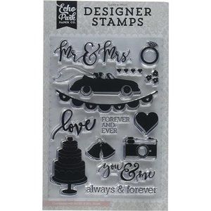 Echo Park Paper Company Mr & Mrs Stamp